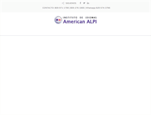 Tablet Screenshot of americanalpi.com
